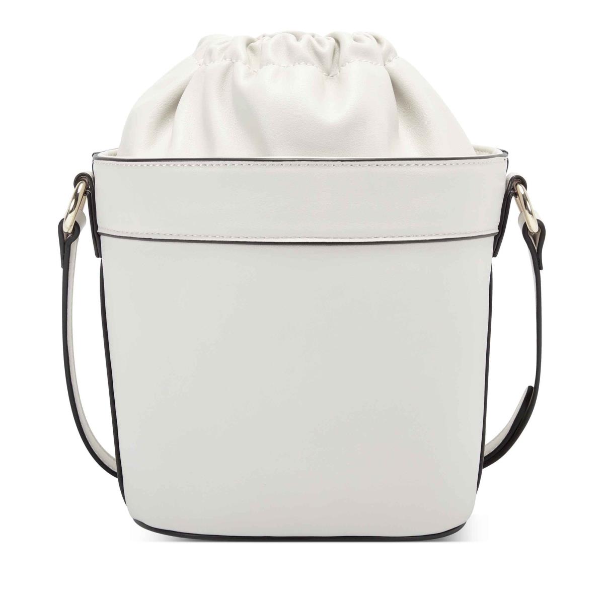 Nine West Laylin Drawstring Bucket Naisten Crossbody Laukut Valkoinen | 9587YLIZO