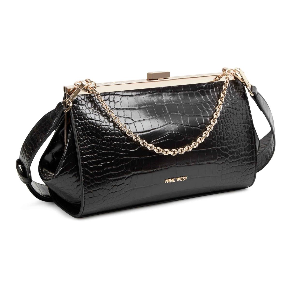 Nine West Mallorie Fram Naisten Crossbody Laukut Mustat | 7825ACRHL