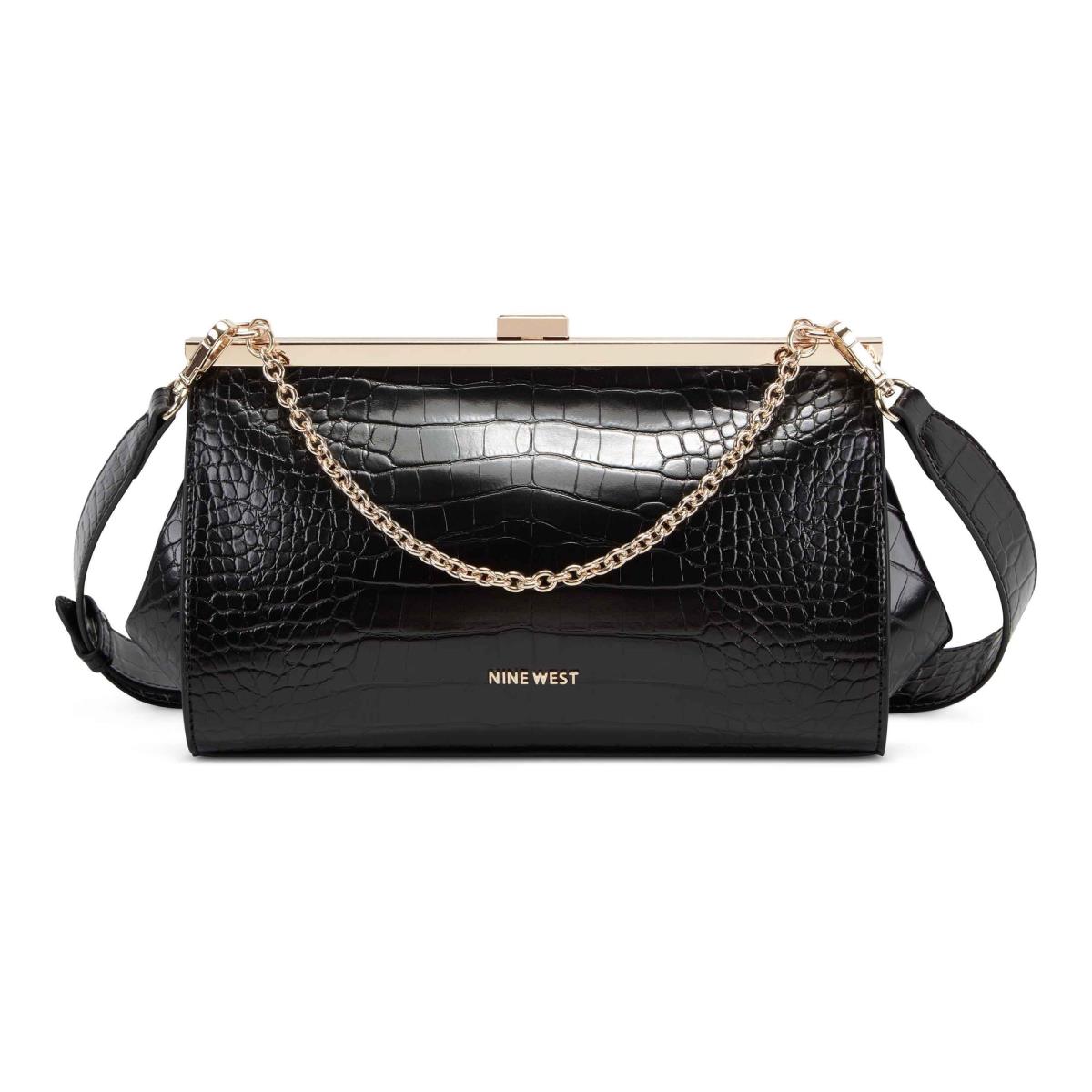 Nine West Mallorie Fram Naisten Crossbody Laukut Mustat | 7825ACRHL