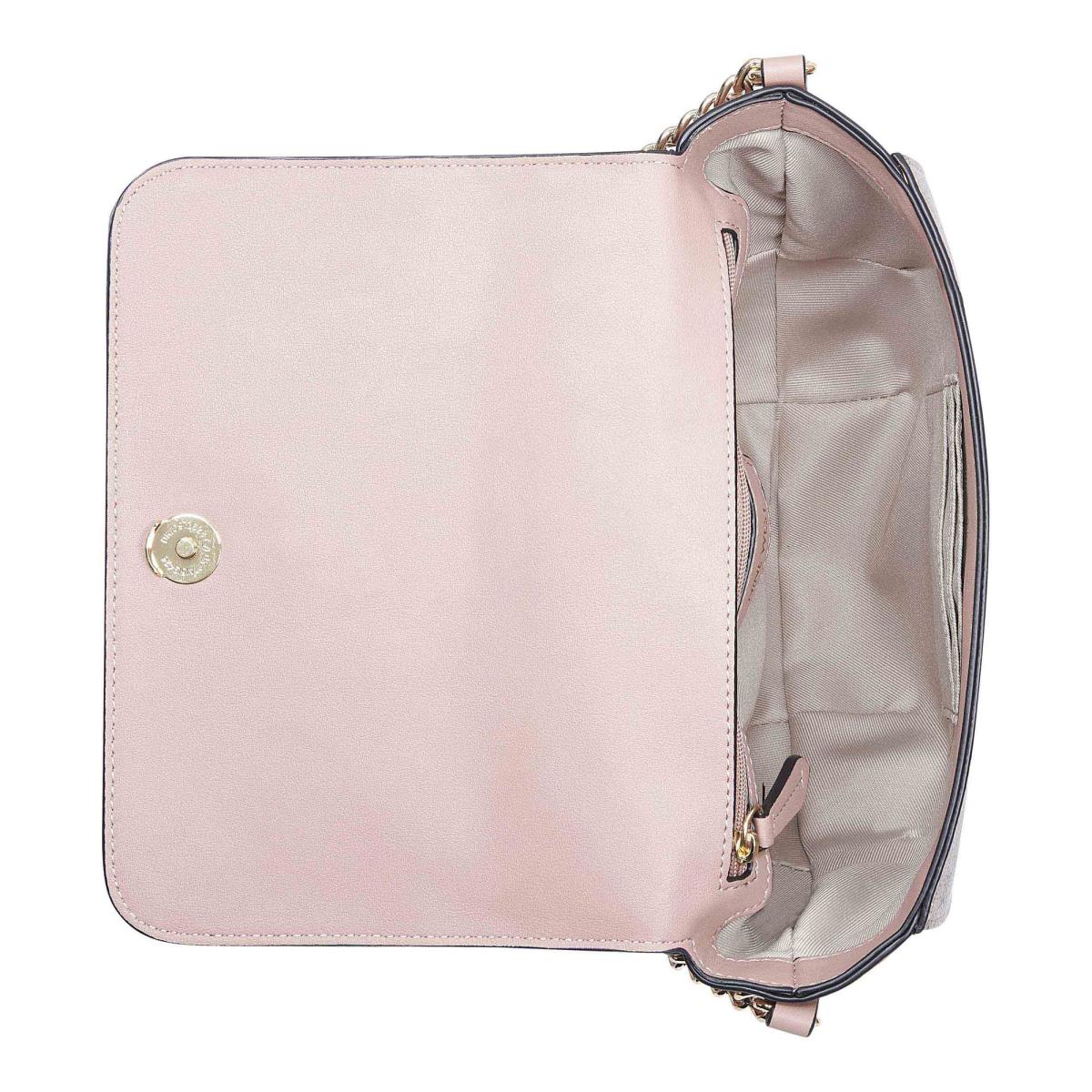 Nine West Nemi Top Handle Flap Naisten Crossbody Laukut Pinkki Valkoinen | 6318AVDNQ