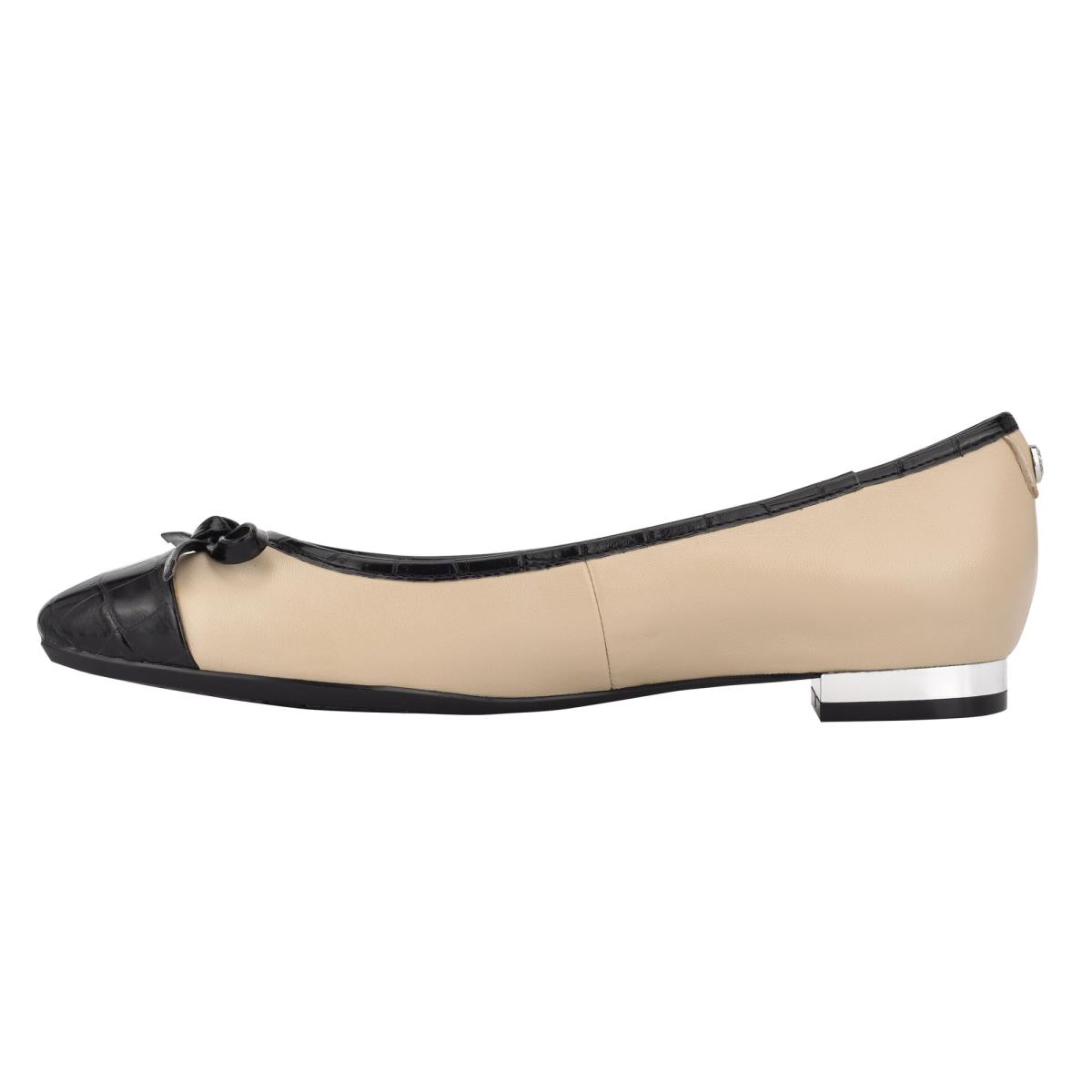 Nine West Olly 9x9 Ballet Naisten Flats Beige Mustat | 2879NOCRY