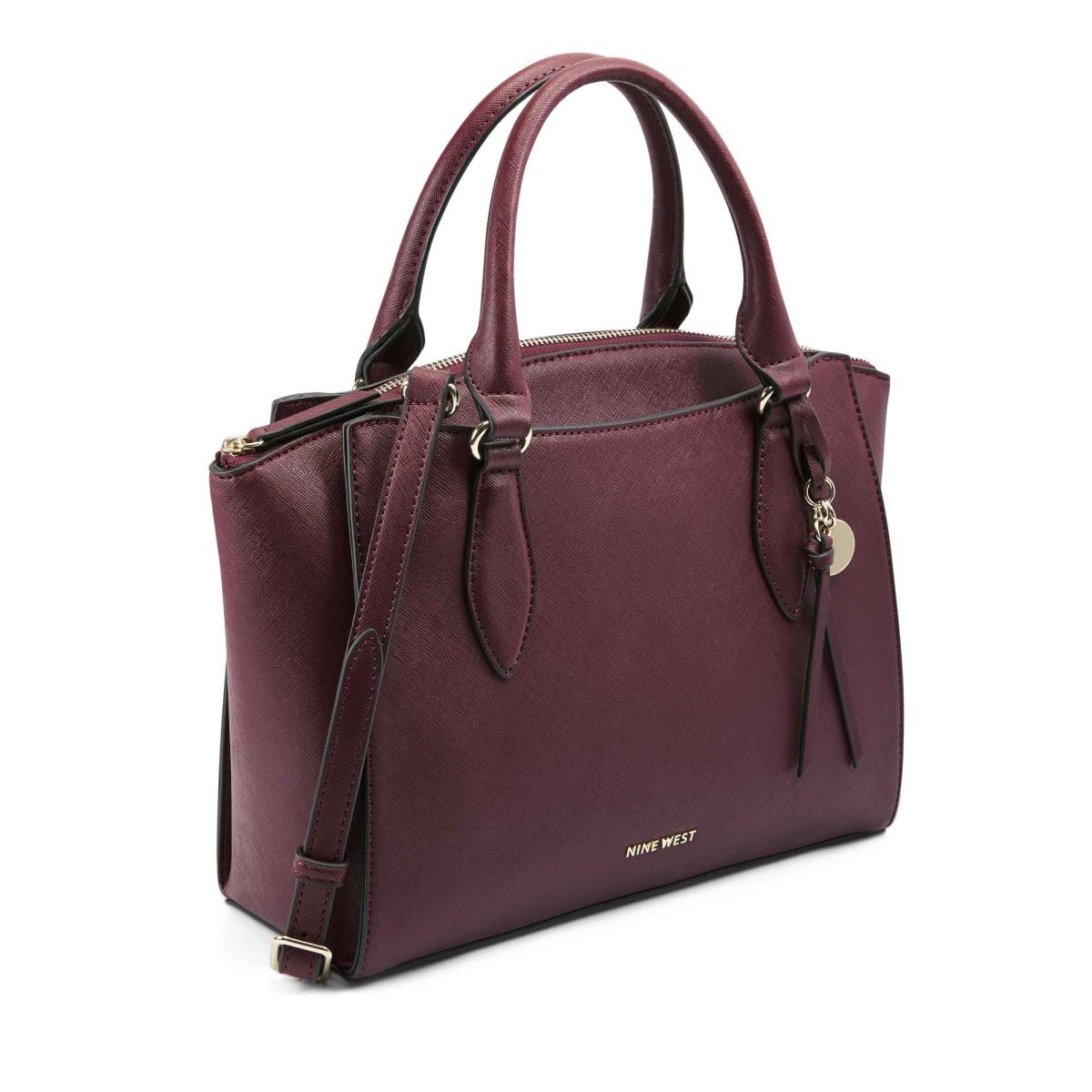 Nine West Paisley Jet Set Naisten Satchel Laukku Claret | 5046VKQTP