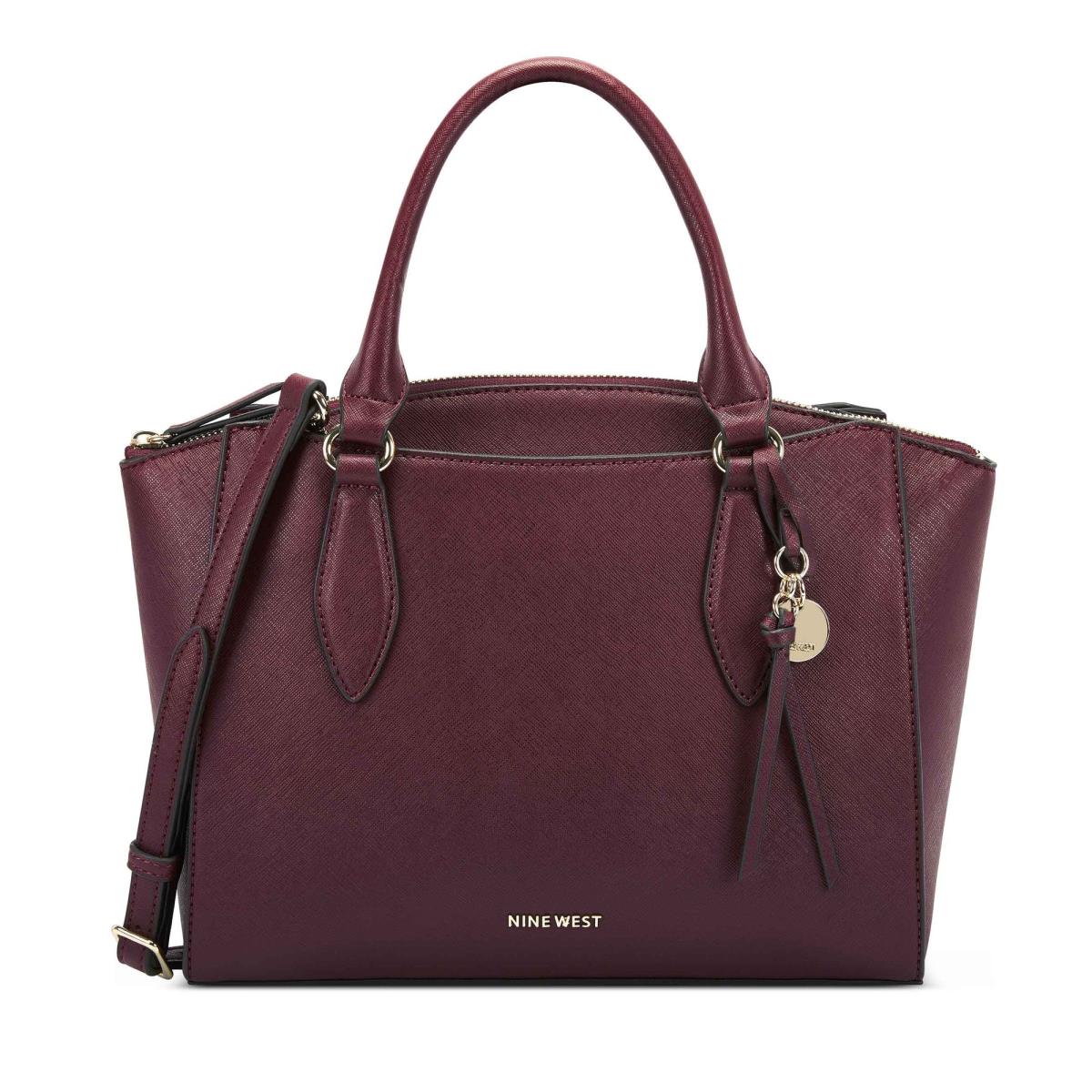 Nine West Paisley Jet Set Naisten Satchel Laukku Claret | 5046VKQTP