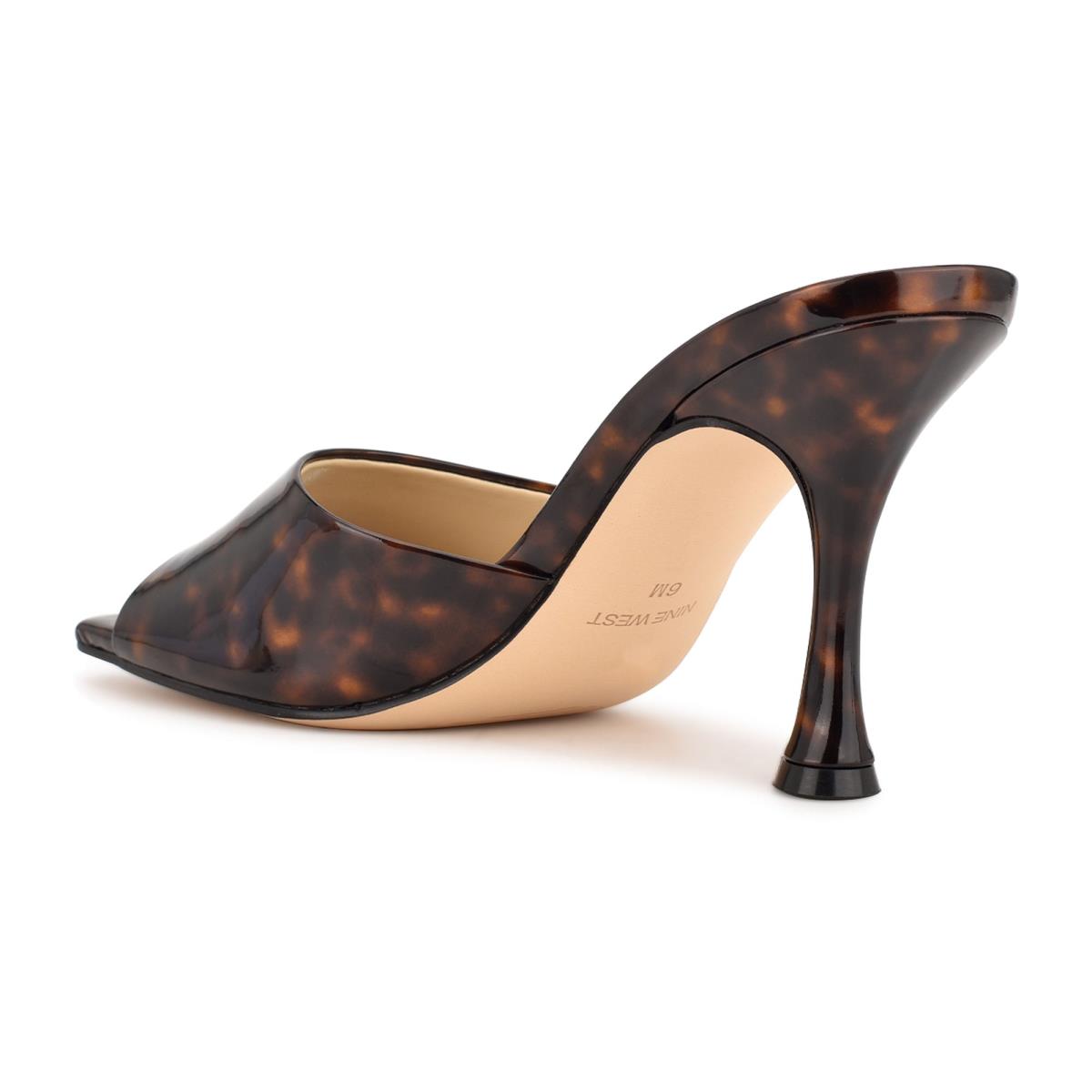 Nine West Perfact Korko Naisten Slide Sandaalit Kahvi | 2185MSQAB