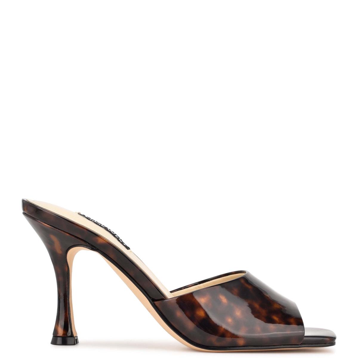 Nine West Perfact Korko Naisten Slide Sandaalit Kahvi | 2185MSQAB