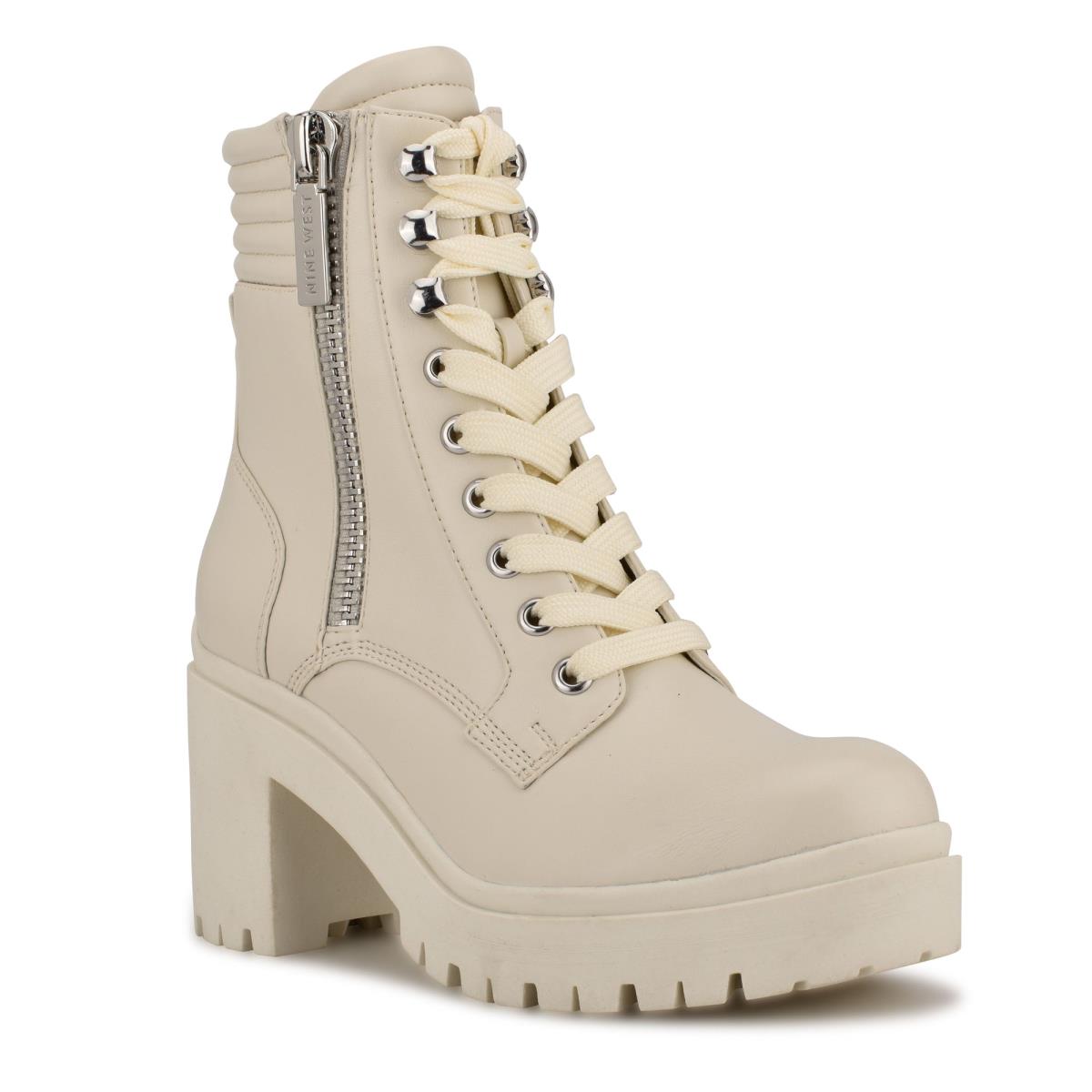 Nine West Quiz Korko Naisten Saappaat Beige | 3725QYZFO