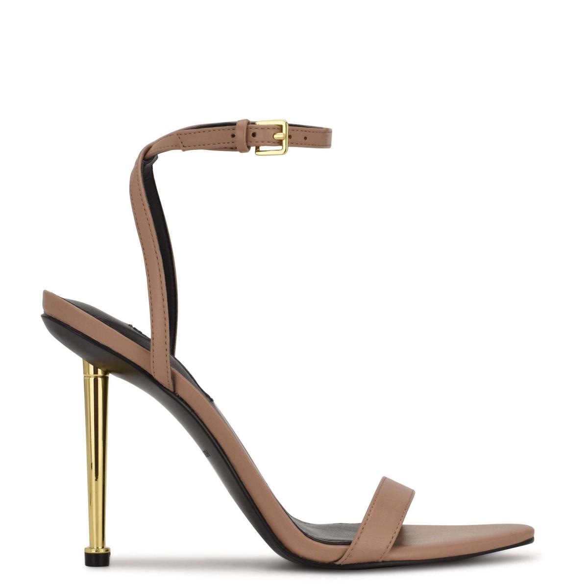 Nine West Reina Ankle Naisten Ranneke Sandaalit Ruskea | 5017STWME