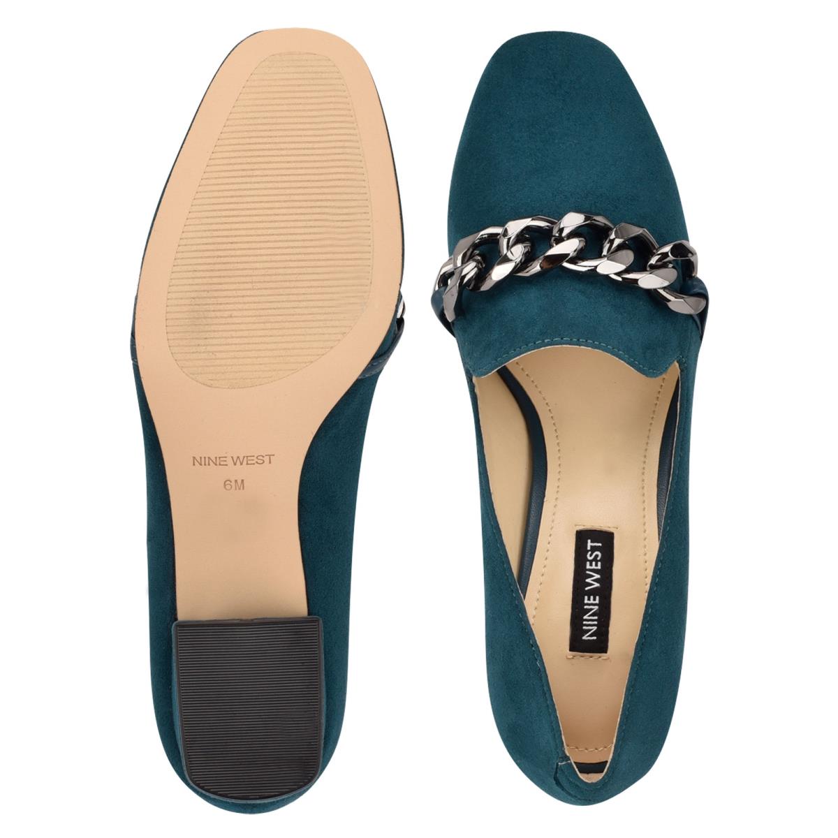 Nine West Remal Korko Naisten Loaferit Turkoosi Turkoosi | 5473LZGXT