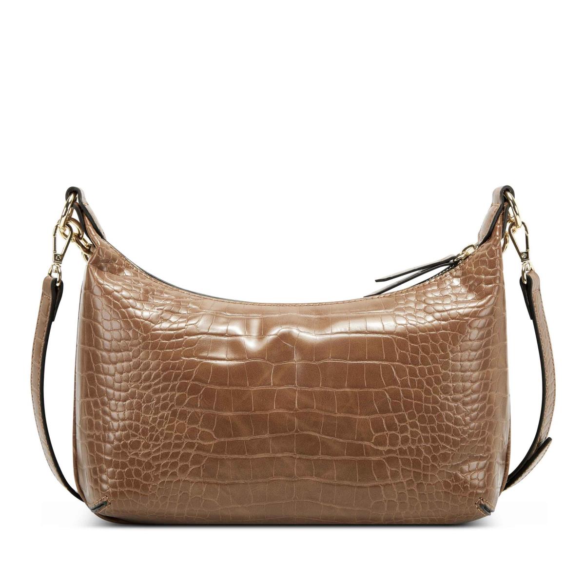 Nine West Ronnie Top Zip Shoulder Bag Naisten Olkalaukku Ruskea | 6349VJOPY