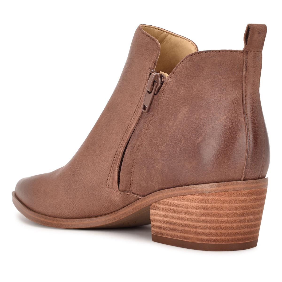 Nine West Single Pointy Varvas Naisten Saappaat Ruskea | 0189SFZMO