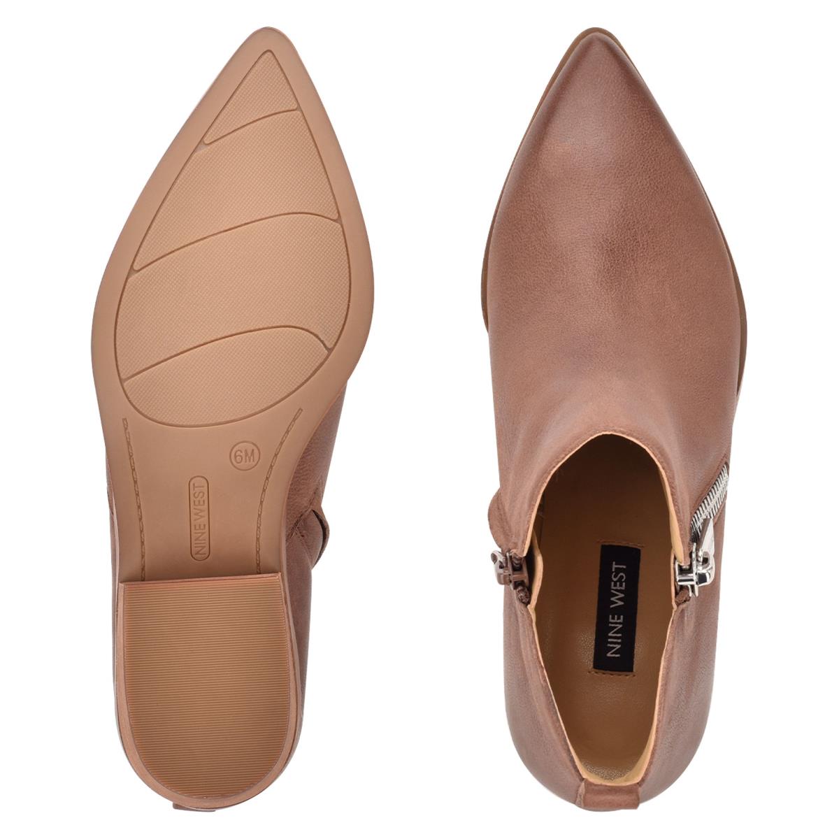 Nine West Single Pointy Varvas Naisten Saappaat Ruskea | 0189SFZMO