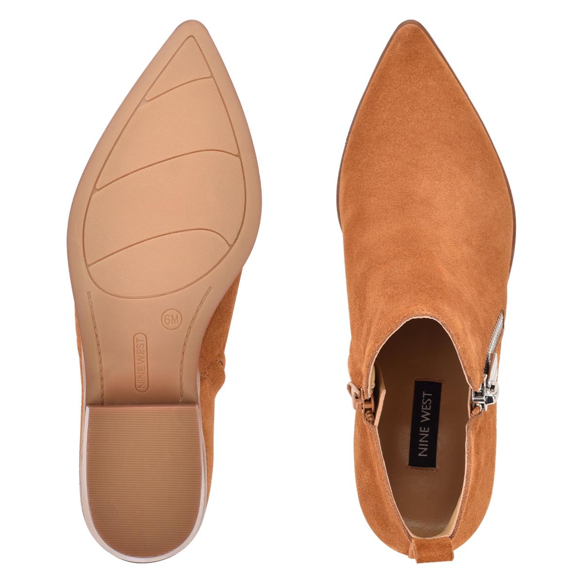 Nine West Single Pointy Varvas Naisten Saappaat Ruskea | 2634QWFHD