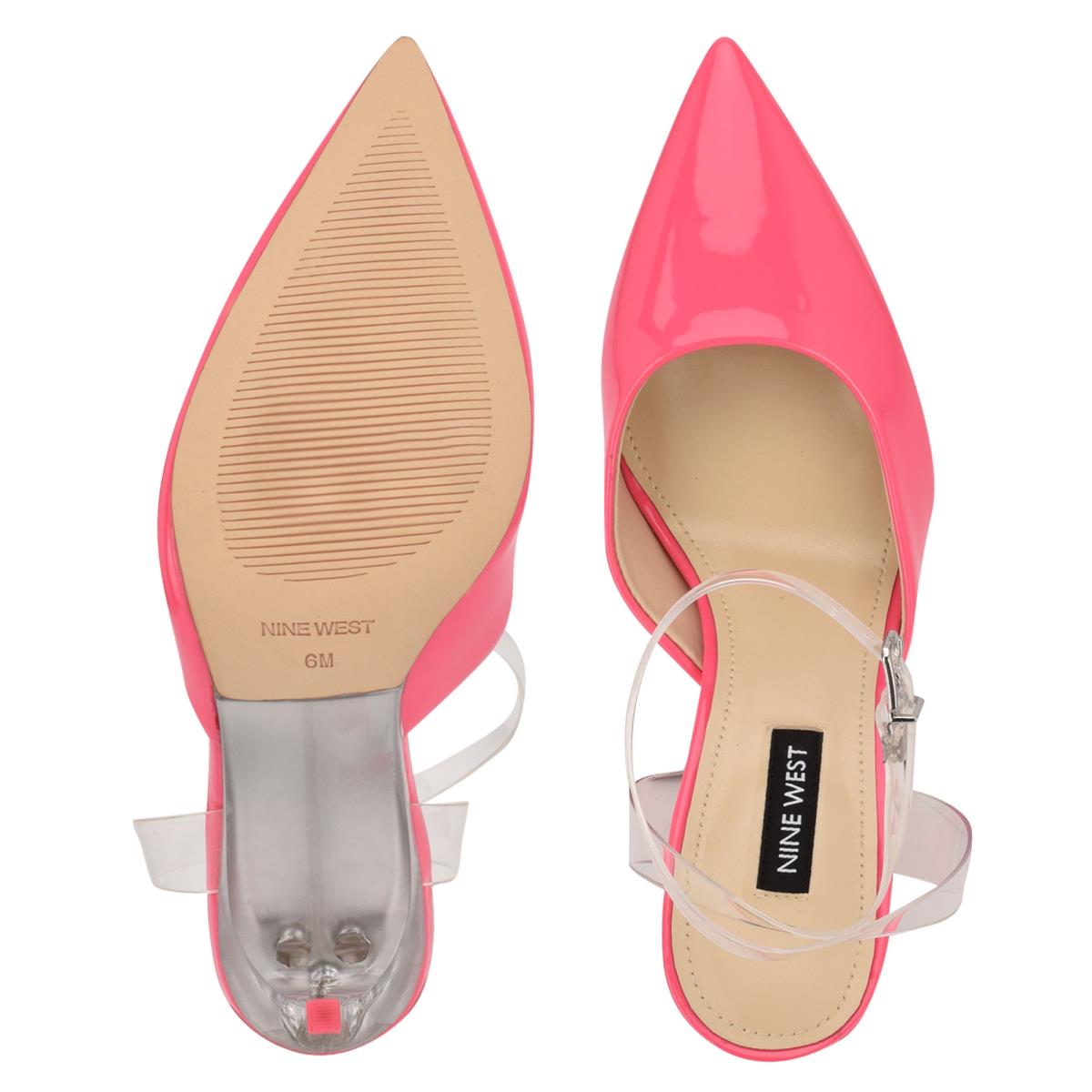 Nine West Sparkea Ankle Strap Naisten Avokkaat Pinkki | 7834ELHAO