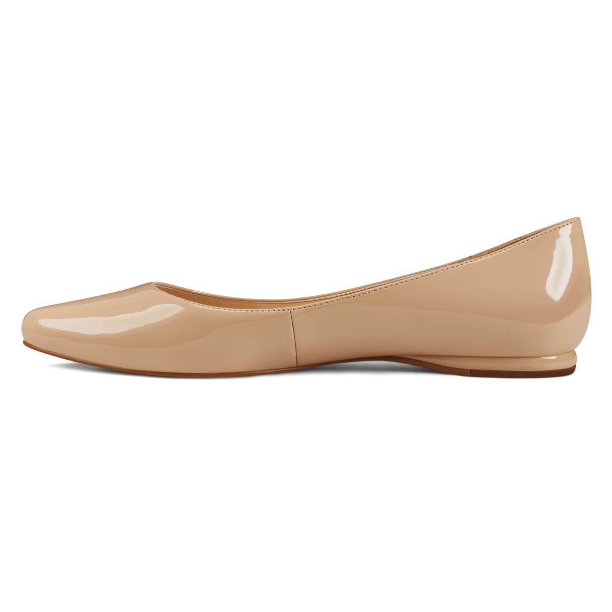 Nine West Speakup Almond Varvas Naisten Flats Vaaleanbeige | 0583JWQAO