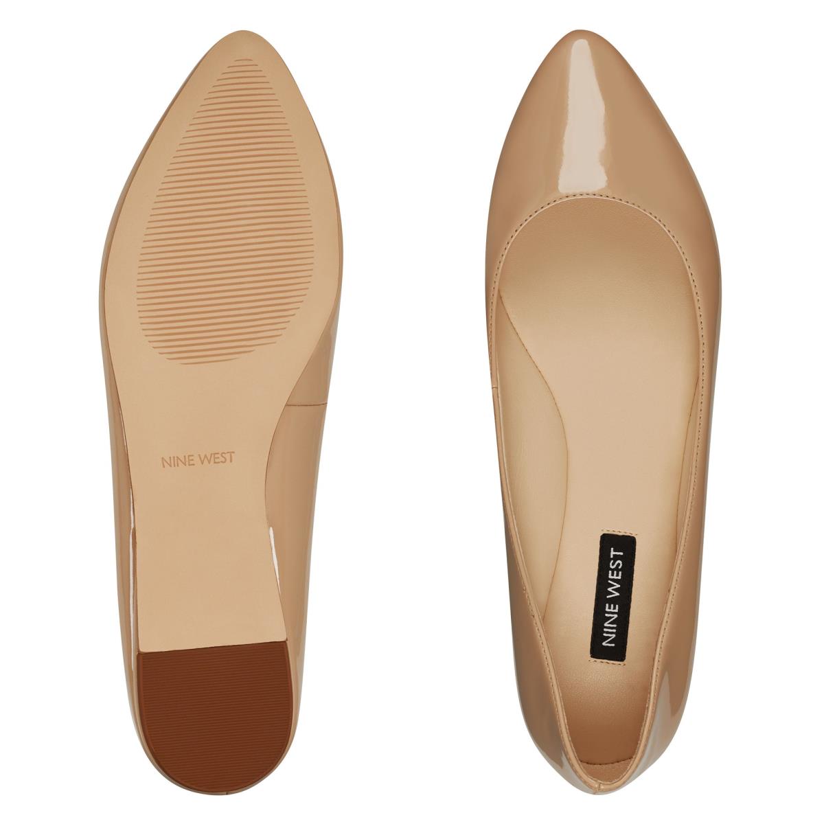 Nine West Speakup Almond Varvas Naisten Flats Vaaleanbeige | 0583JWQAO