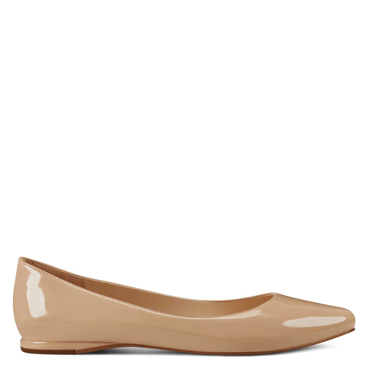 Nine West Speakup Almond Varvas Naisten Flats Vaaleanbeige | 0583JWQAO