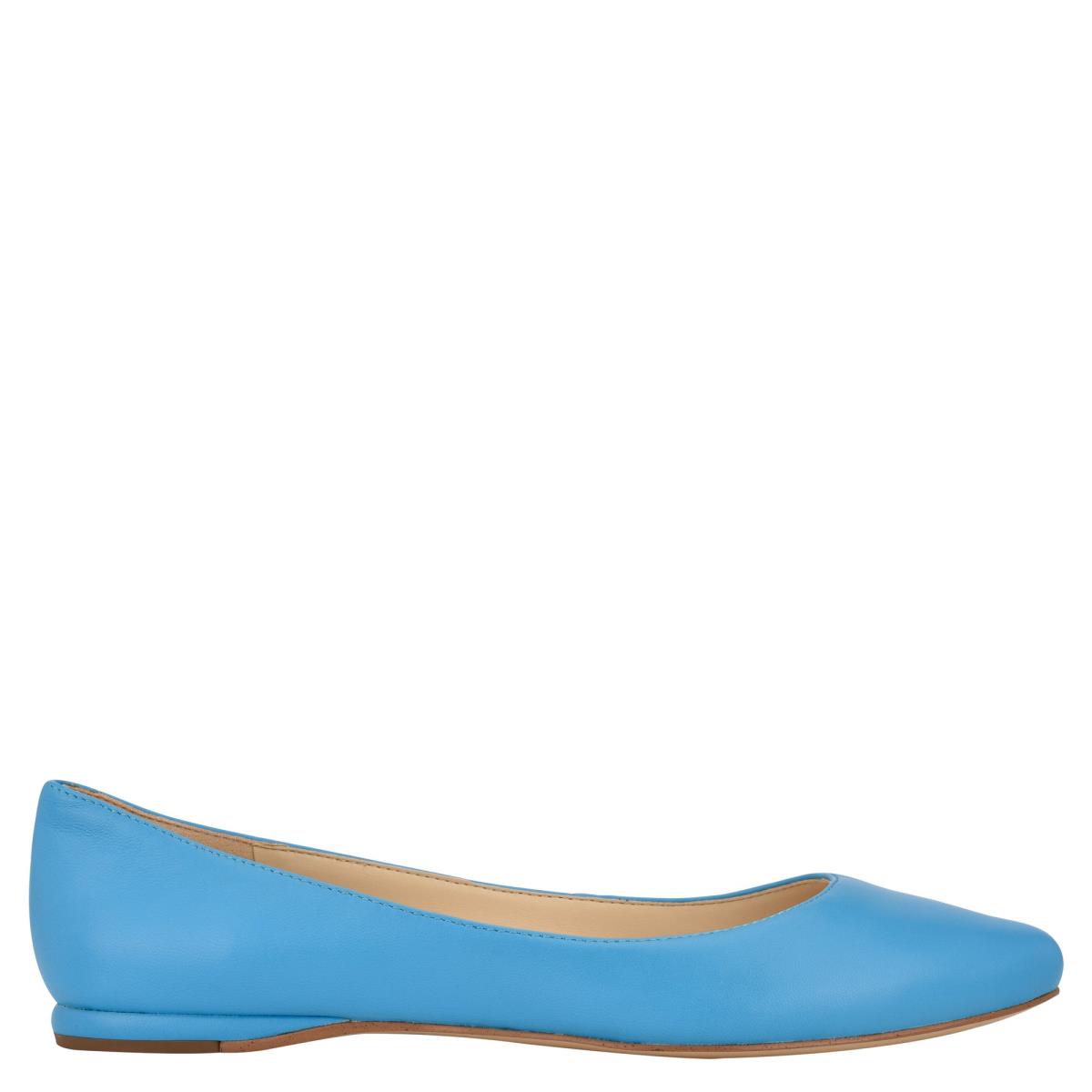 Nine West Speakup Almond Varvas Naisten Ballerinat Sininen | 1367CLNKH