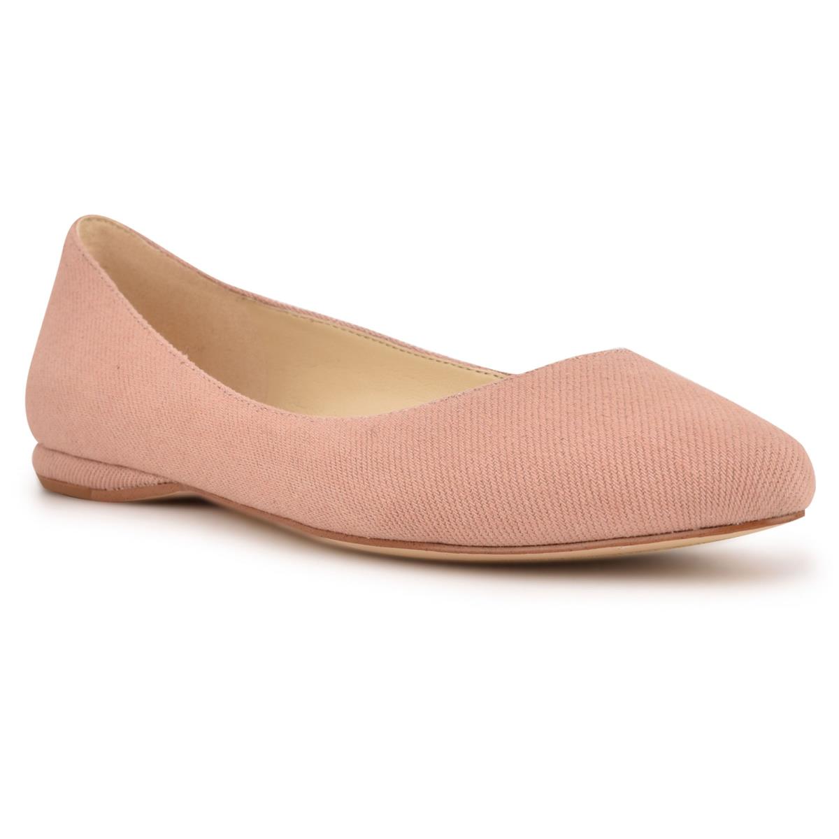 Nine West Speakup Almond Varvas Naisten Ballerinat Pinkki | 3214CWRJA