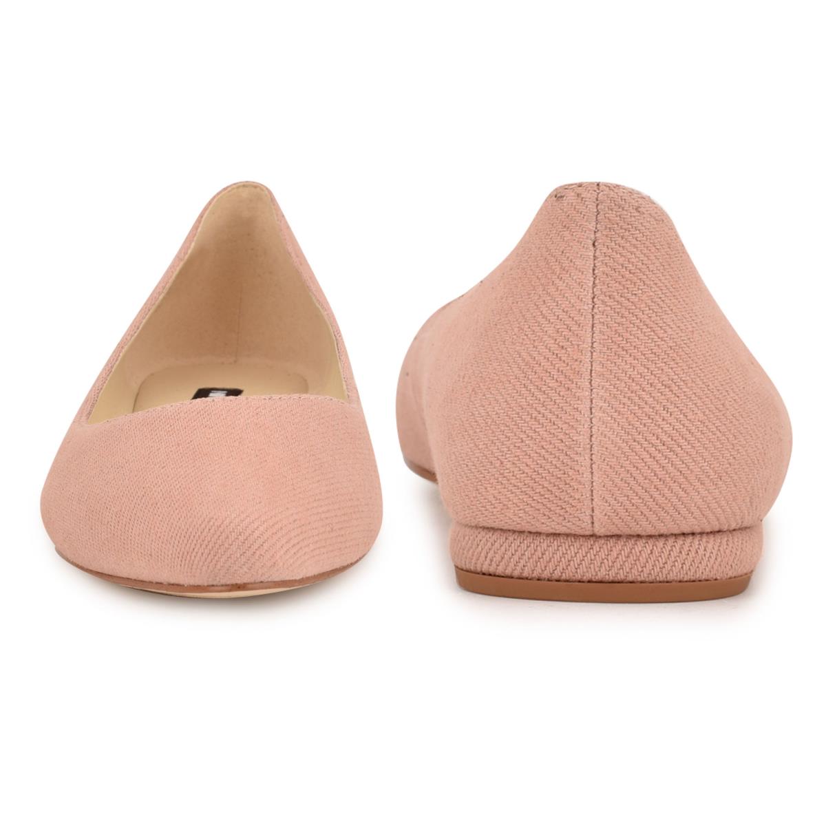 Nine West Speakup Almond Varvas Naisten Ballerinat Pinkki | 3214CWRJA