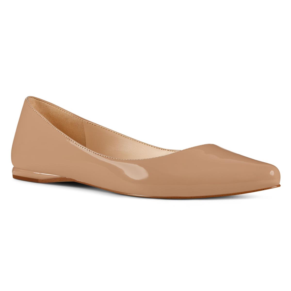 Nine West Speakup Almond Varvas Naisten Flats Harmaat Ruskea | 5082MTDER