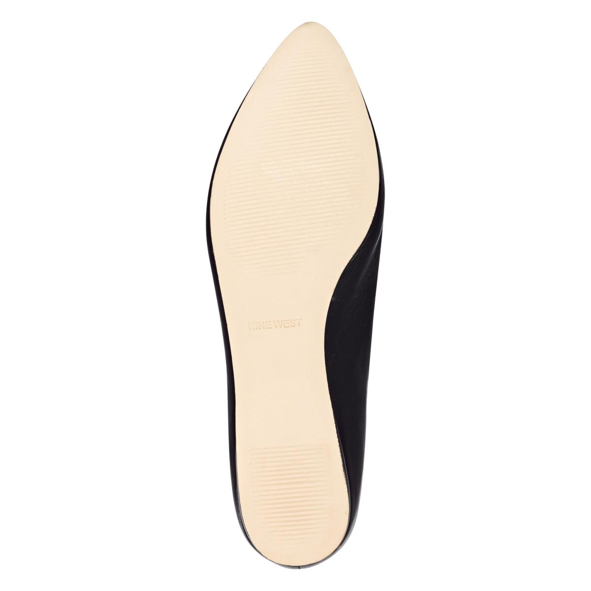 Nine West Speakup Almond Varvas Naisten Flats Mustat | 5260BIMLS