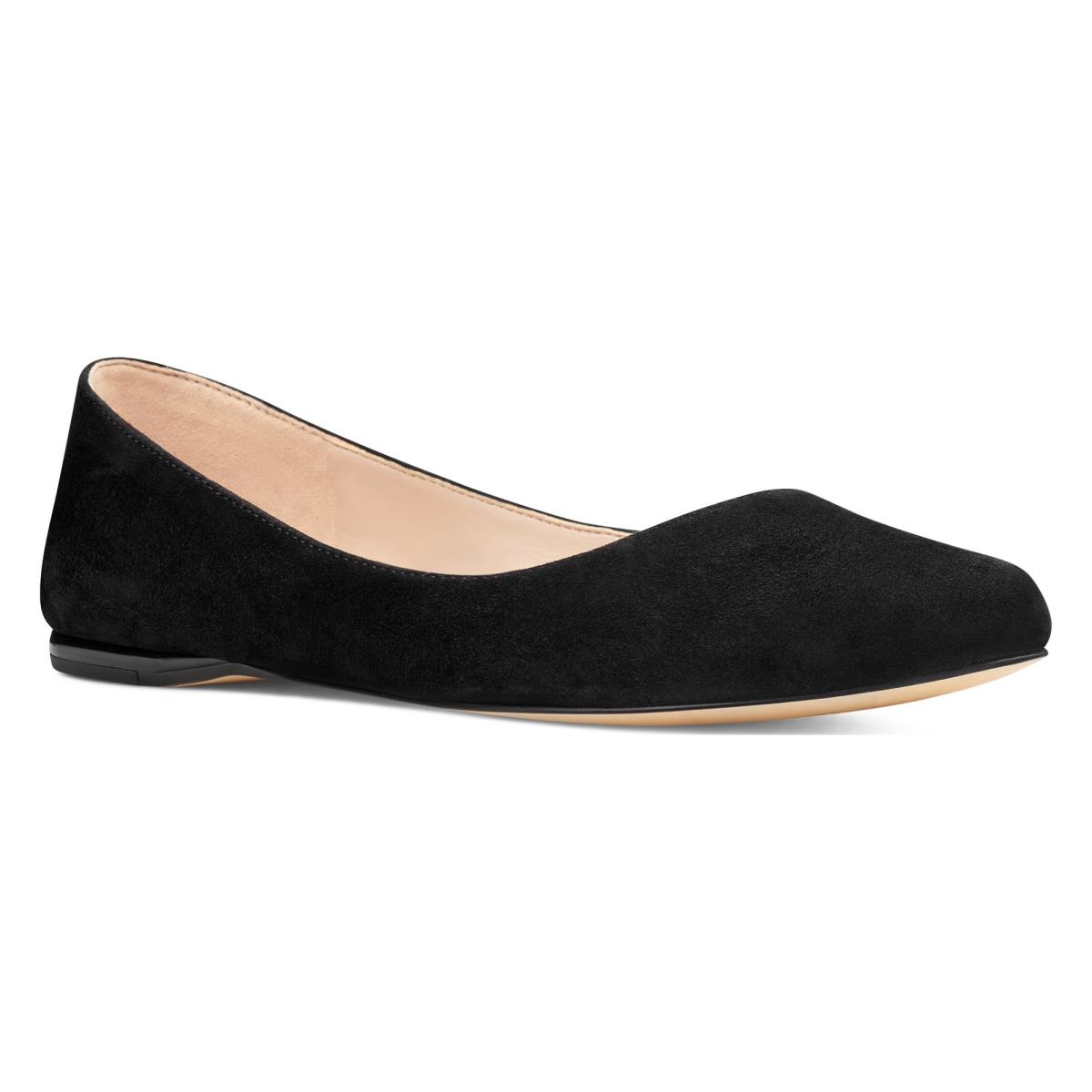 Nine West Speakup Almond Varvas Naisten Flats Mustat | 6532OHLIC