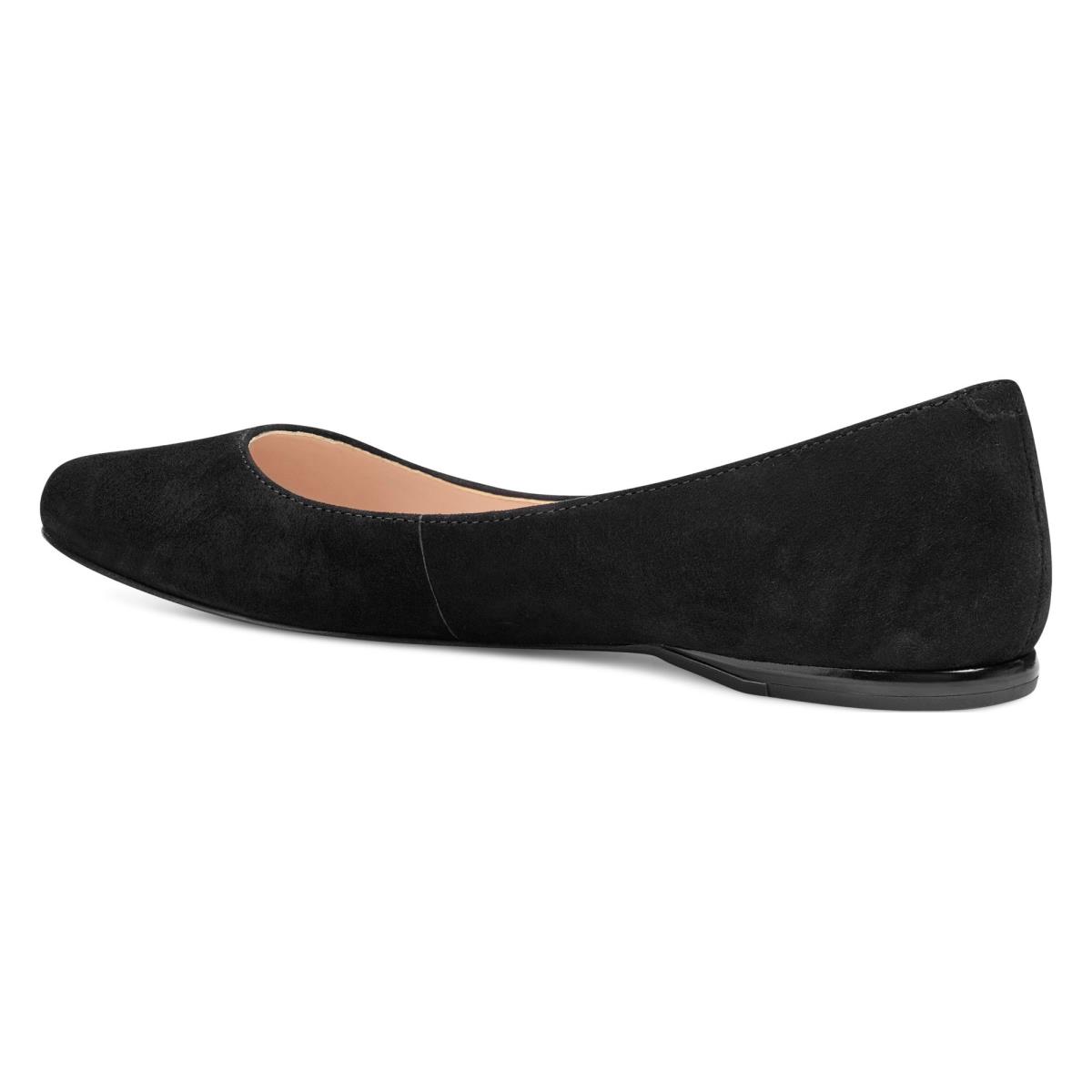 Nine West Speakup Almond Varvas Naisten Flats Mustat | 6532OHLIC