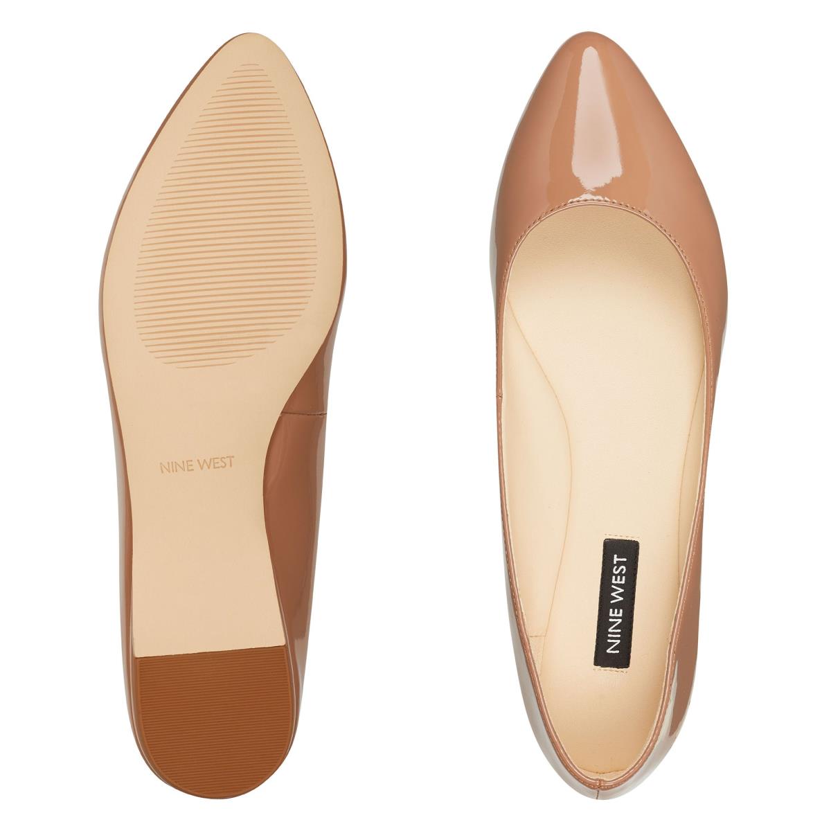 Nine West Speakup Almond Varvas Naisten Flats Beige | 7430DRCAO