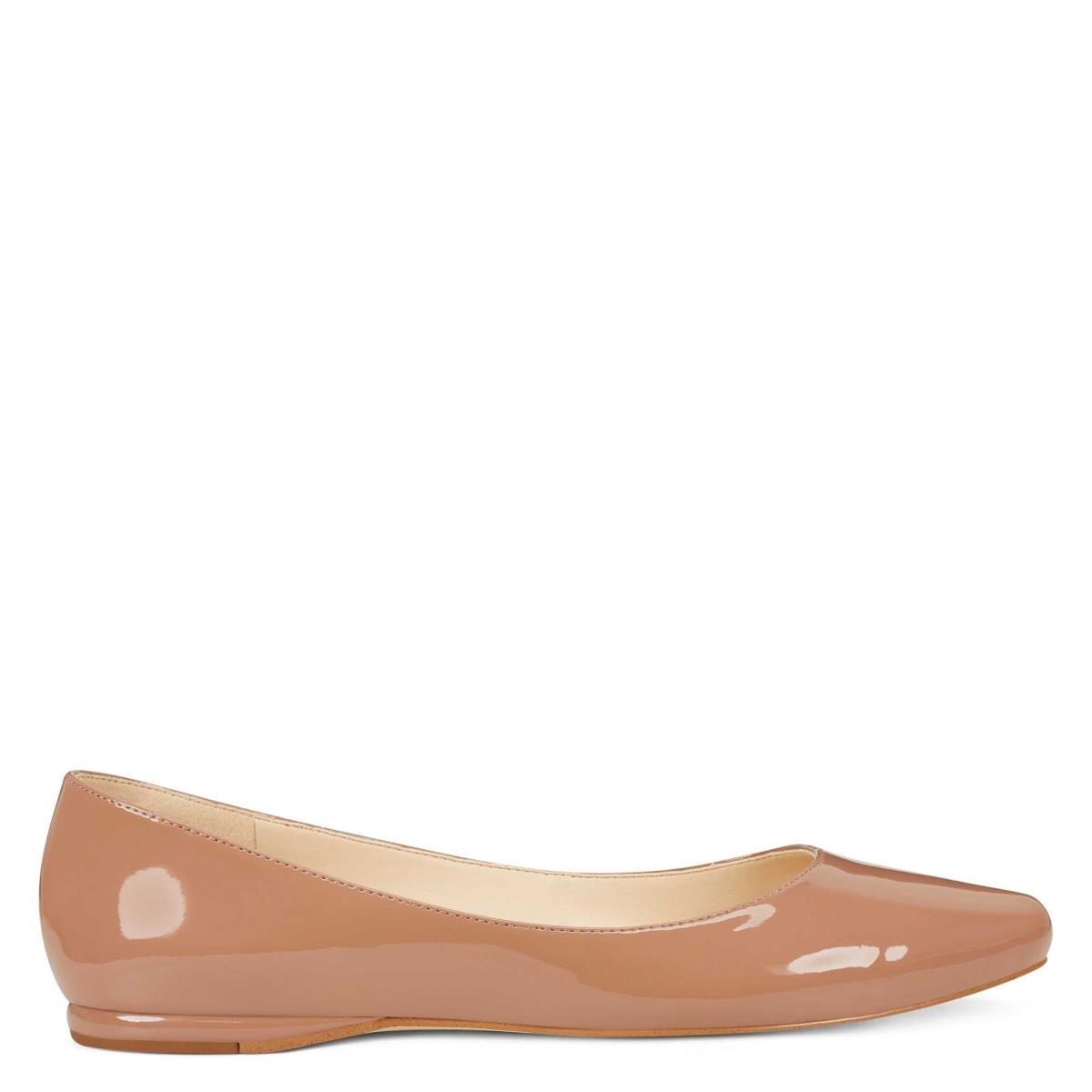 Nine West Speakup Almond Varvas Naisten Flats Beige | 7430DRCAO