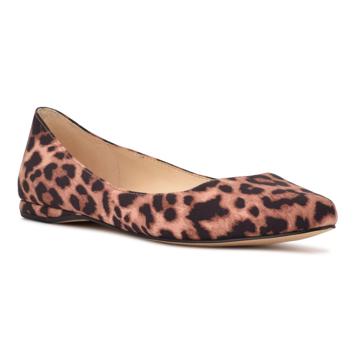 Nine West Speakup Almond Varvas Naisten Ballerinat Leopardi | 9841MKWZO