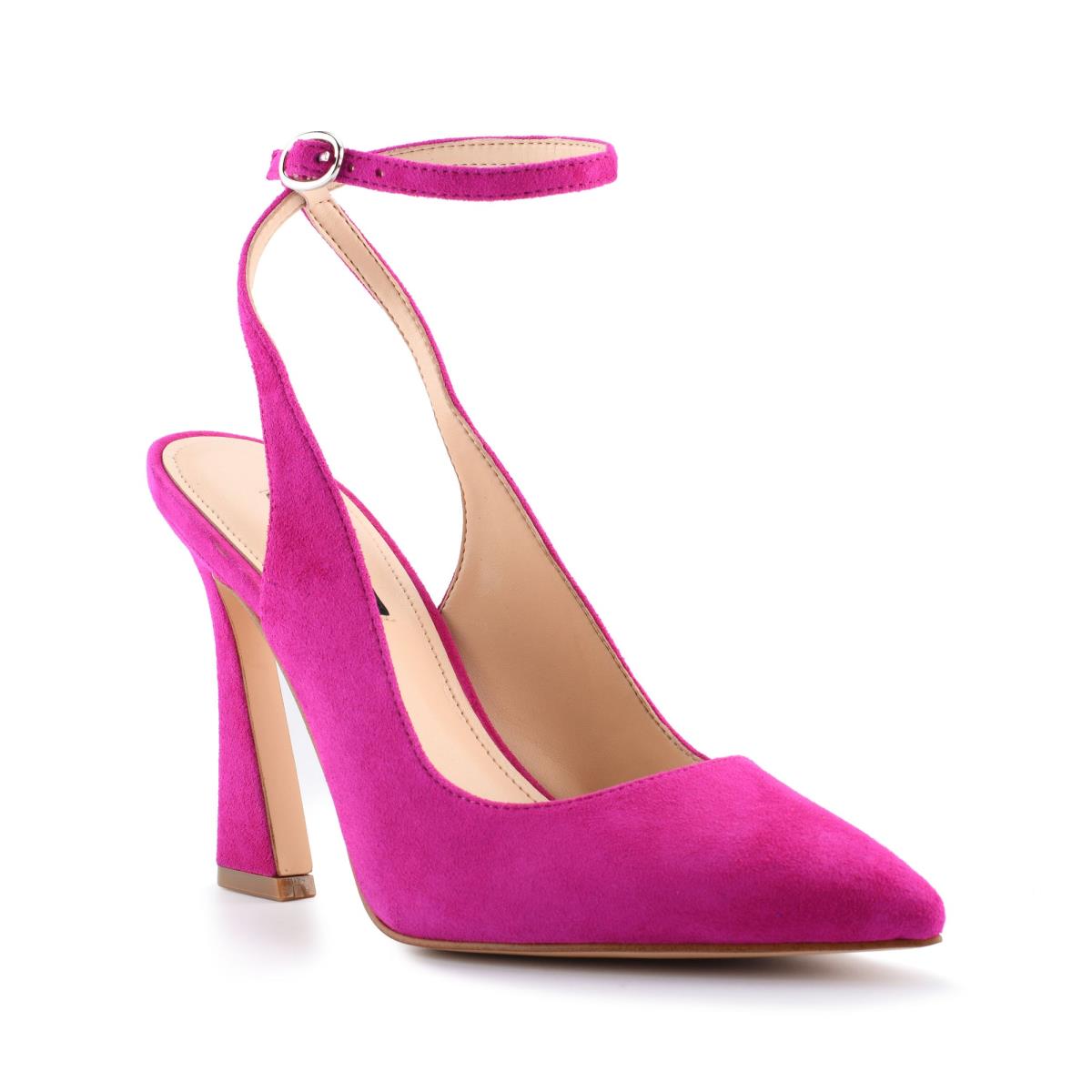 Nine West Tabita Ankle Strap Mekko Naisten Avokkaat Pinkki | 7304URABD