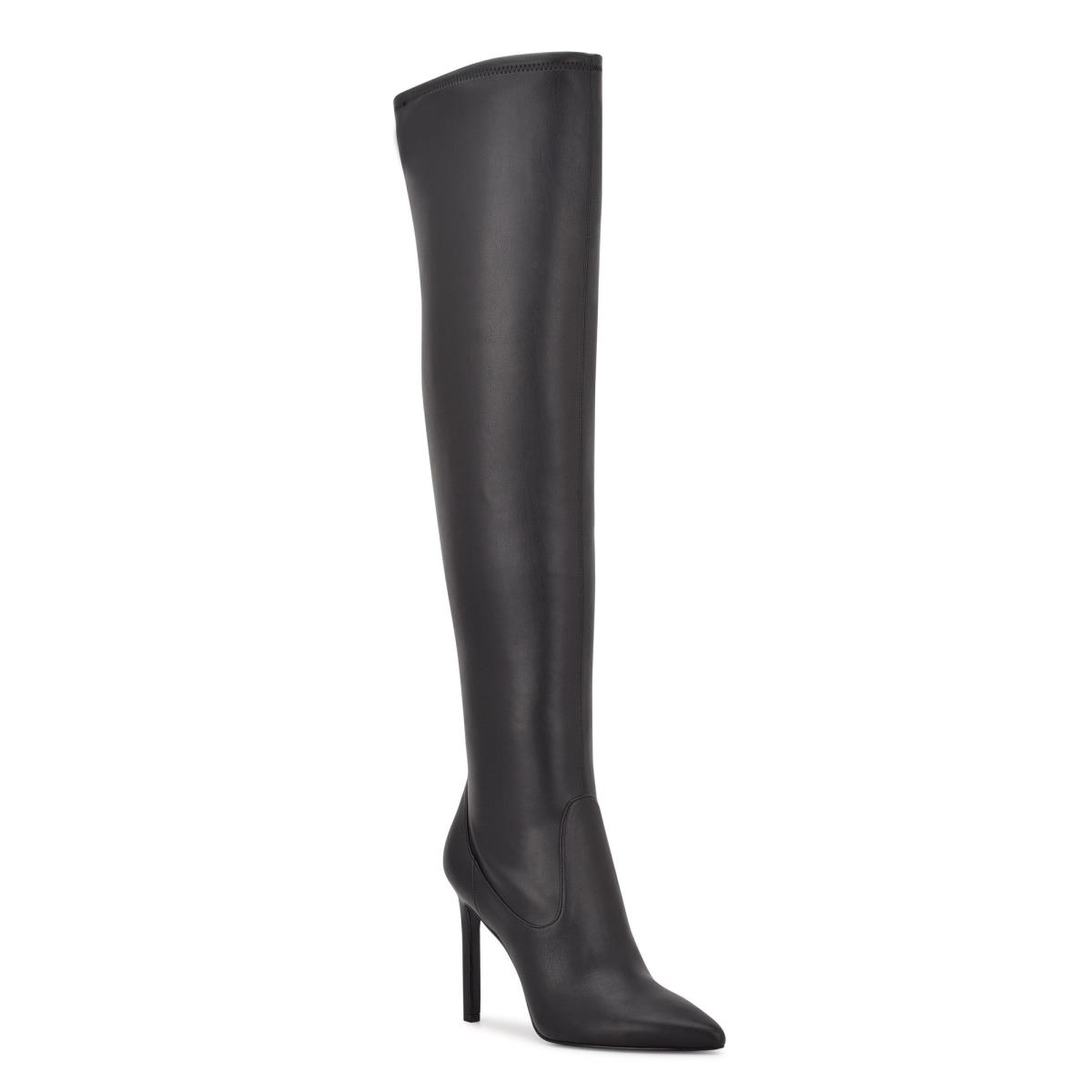 Nine West Tacy Over The Knee Naisten Saappaat Mustat | 4287NMWRT