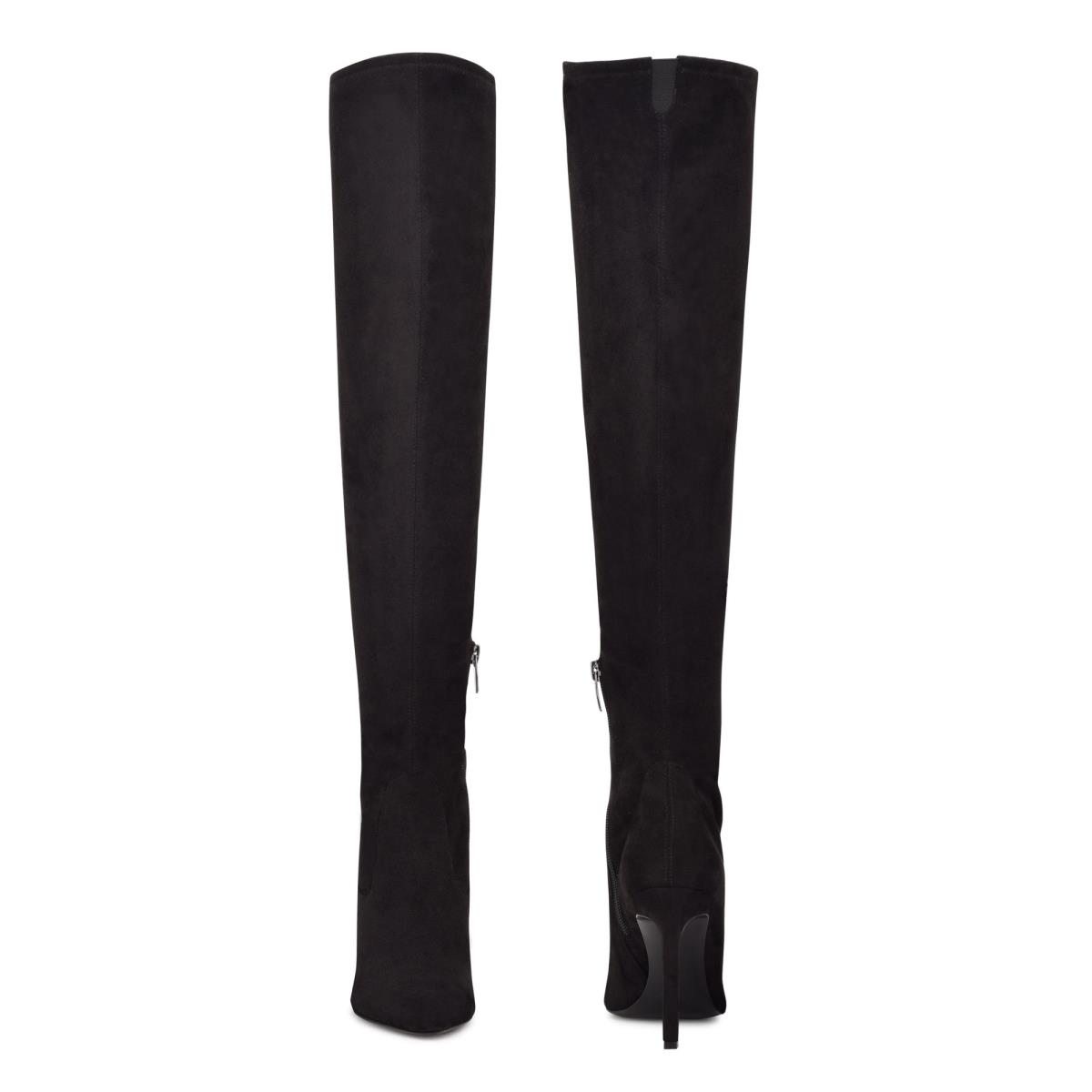 Nine West Tacy Over The Knee Naisten Saappaat Mustat | 4628RUCMN