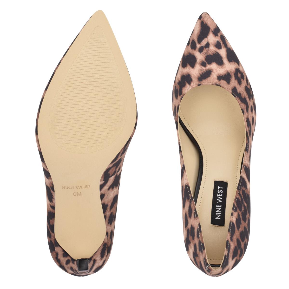 Nine West Tatiana Pointy Varvas Naisten Avokkaat Leopardi | 5147FIALN