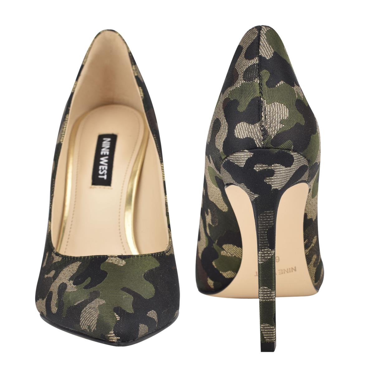 Nine West Tatiana Pointy Varvas Naisten Avokkaat Camo | 6935GMWKQ