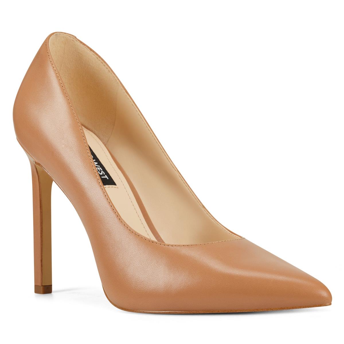 Nine West Tatiana Pointy Varvas Naisten Avokkaat Beige | 6981MGZQV