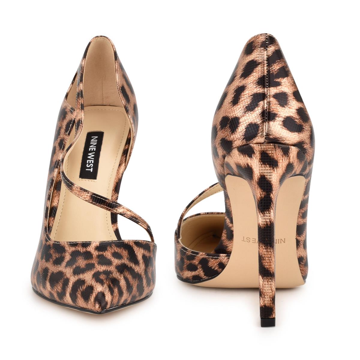 Nine West Twirl Pointy Varvas Naisten Avokkaat Leopardi | 7359MVOTR