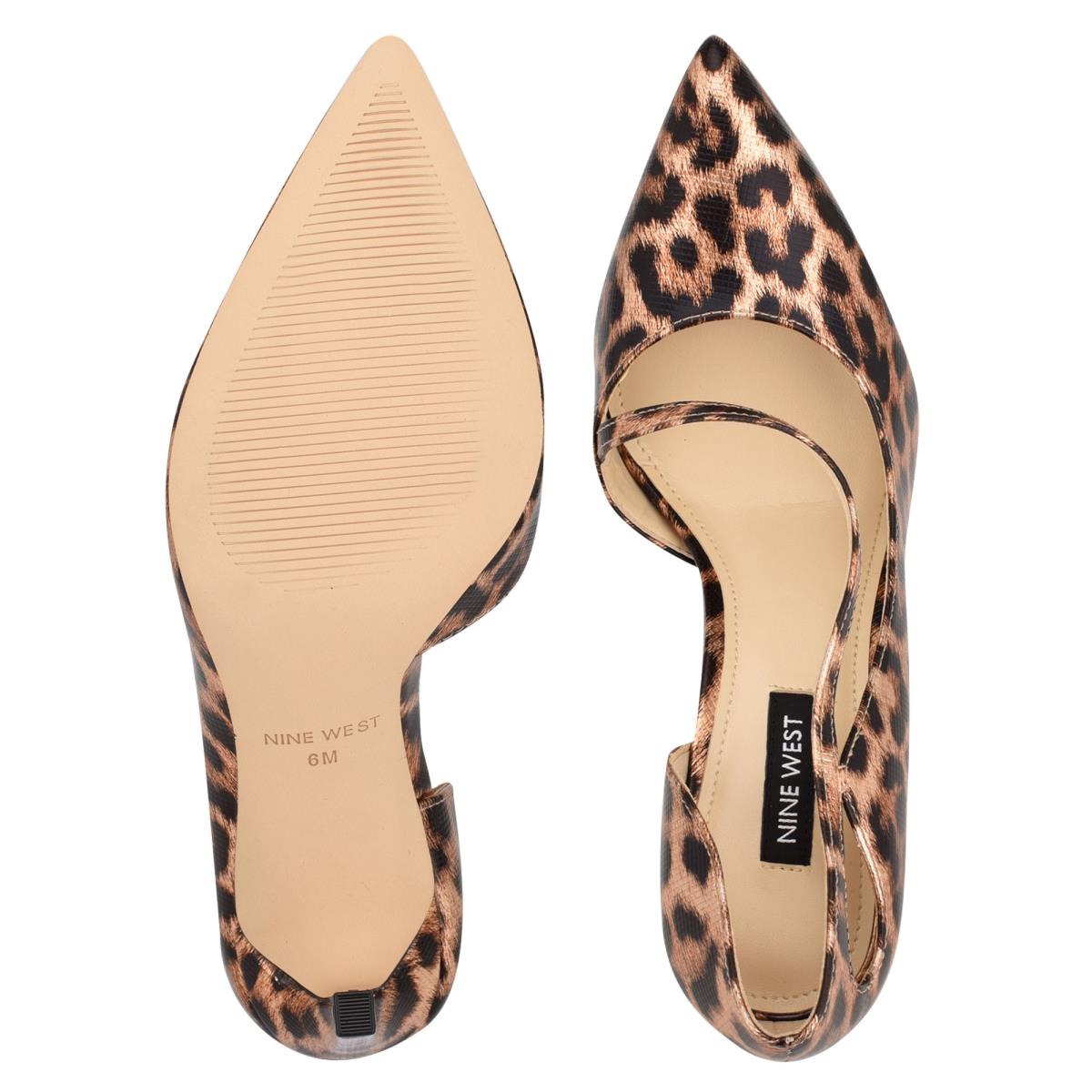 Nine West Twirl Pointy Varvas Naisten Avokkaat Leopardi | 7359MVOTR