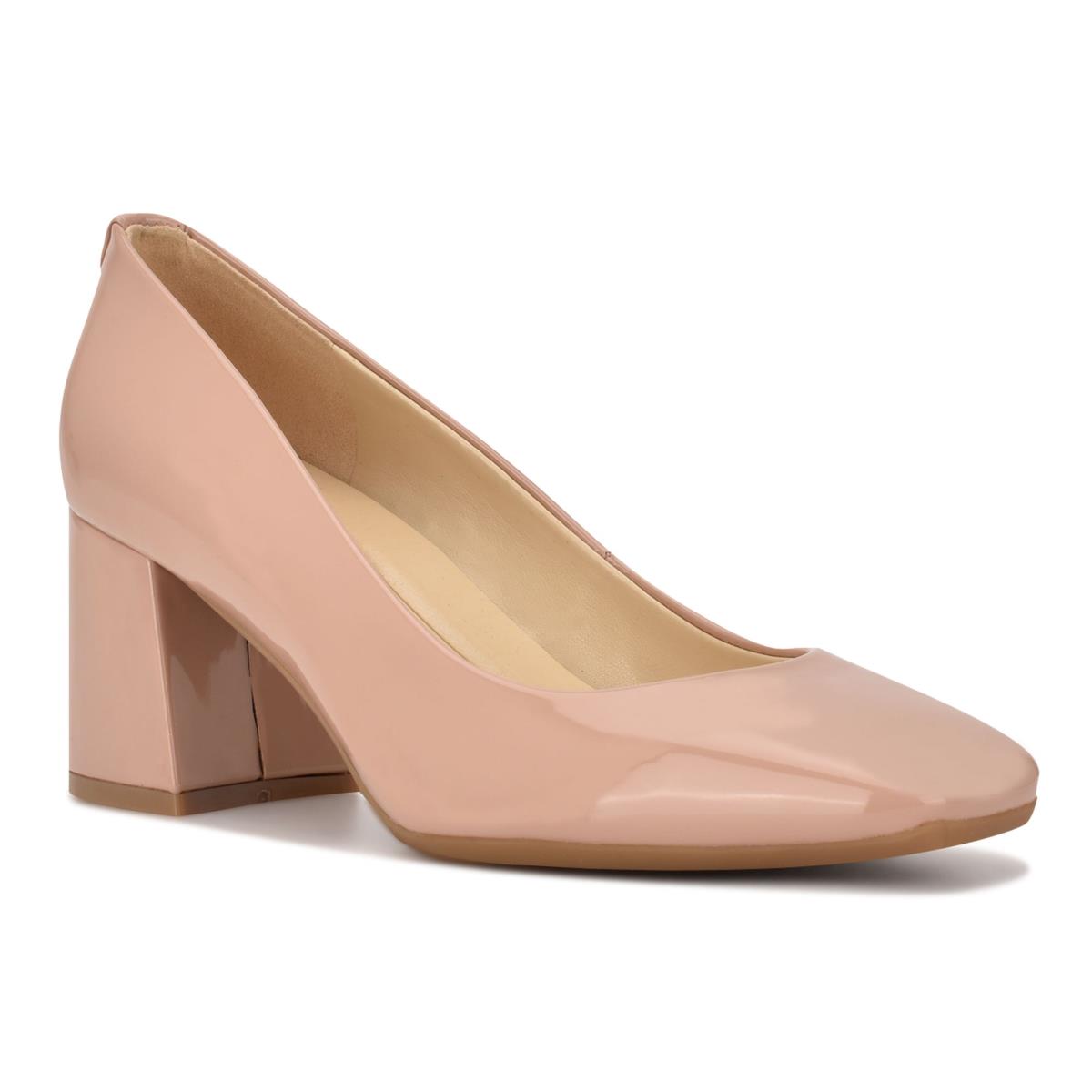 Nine West Vibe 9x9 Block Heel Naisten Avokkaat Beige | 2183ZPOXR