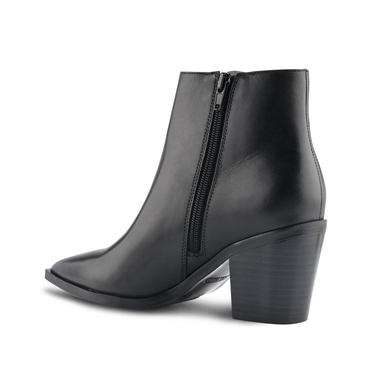 Nine West Wearit Block Heel Naisten Saappaat Mustat | 9165NVAGB