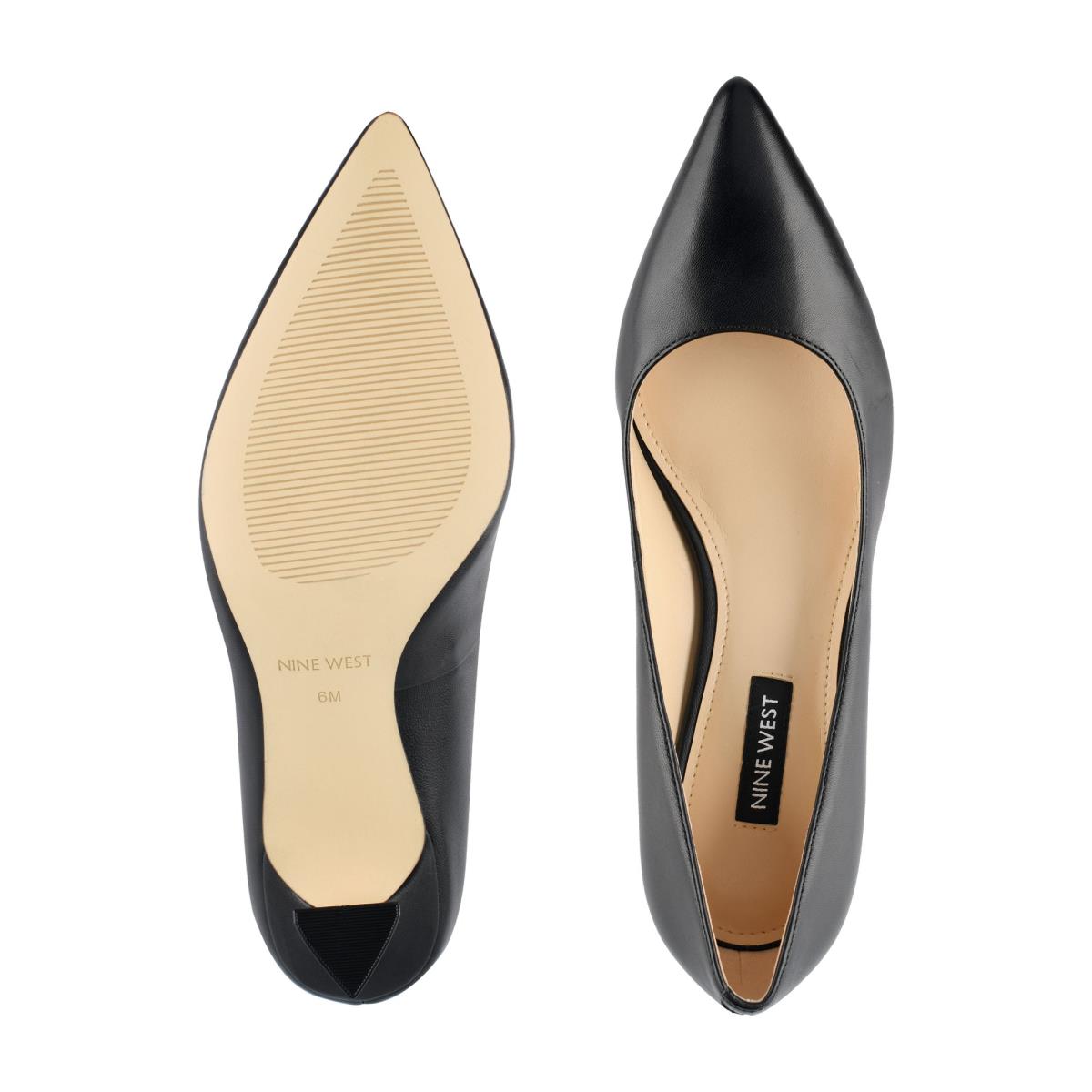 Nine West Workin Pointy Varvas Naisten Avokkaat Mustat | 8250WMOBT