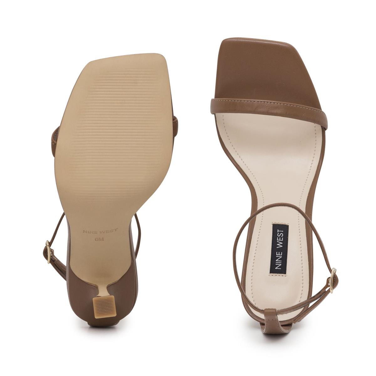 Nine West Yess Ankle Naisten Ranneke Sandaalit Vaaleanruskea | 3960JANCH