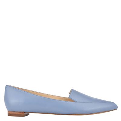 Nine West Abay Smoking Naisten Flats Mustat | 3256QUNLA