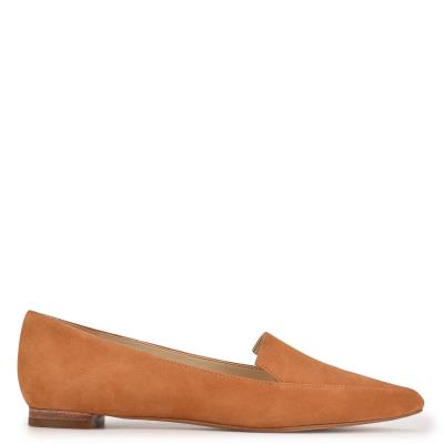 Nine West Abay Smoking Naisten Flats Sinapinkeltainen | 3829ZGMVK