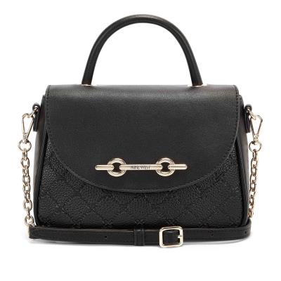 Nine West Addy Mini Top Handle Flap Naisten Crossbody Laukut Mustat | 2698LYZOU