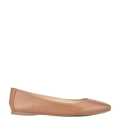 Nine West Alena Square-Varvas Naisten Ballerinat Skin Color | 3614IHENY