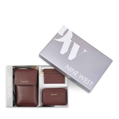 Nine West Azalea 3 Piece Box Set Naisten Lompakko Claret | 4590TEBIS