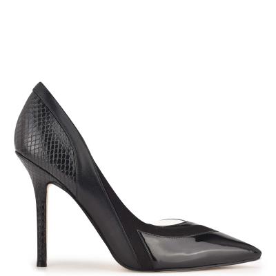 Nine West Behave Pointy Varvas Naisten Avokkaat Mustat | 9830TVELS