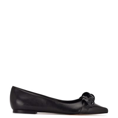 Nine West Buyme Pointy Varvas Naisten Ballerinat Mustat | 1506CNSPV