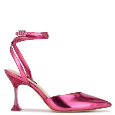 Nine West Harlowe Ankle Strap Naisten Avokkaat Pinkki | 4289LWGBS